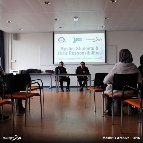Muslim Students & Their Responsibilities — lezing met dr. Altaf Husain — afbeelding 2 van 5