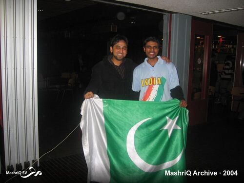 Cricket kijken - Pakistan-India 2004 — afbeelding 8 van 12