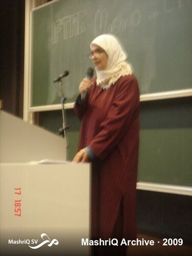Iftar 2009 (Amsterdam) — Participatie Orthodoxe Moslima's — afbeelding 2 van 11
