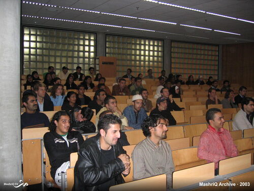 Introductieavond 2003 — de eerste MashriQ-avond — afbeelding 3 van 14