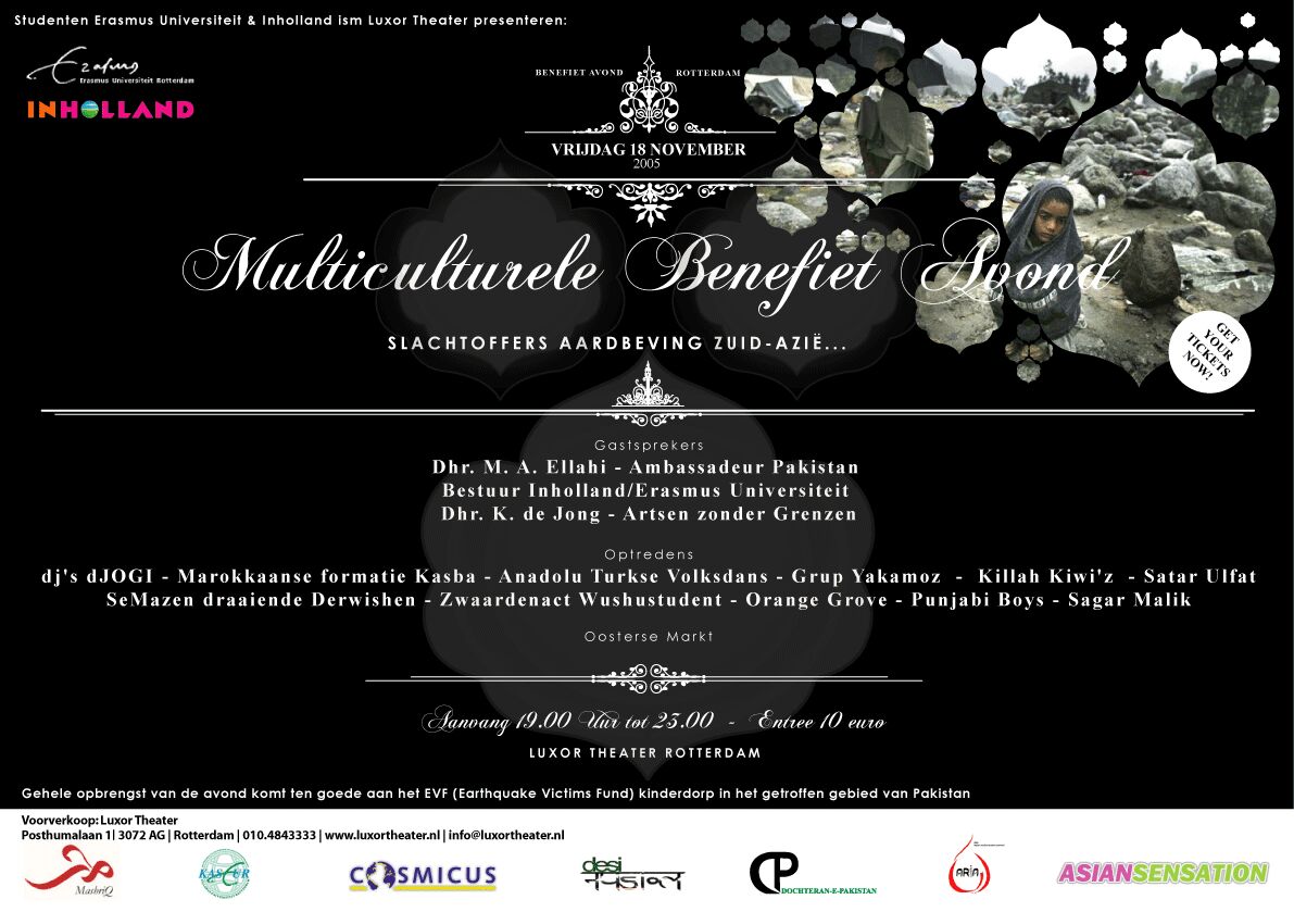 Multiculturele Benefiet Avond — Luxor Theater
