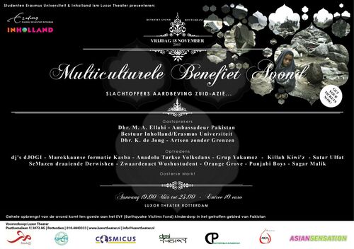 Multiculturele Benefiet Avond — Luxor Theater