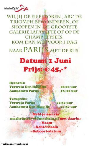 MashriQ Citytrip #01 - Parijs