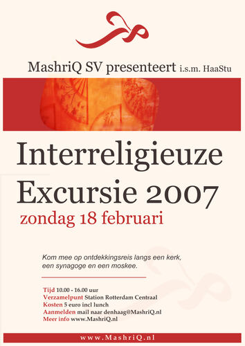 Interreligieuze Excursie 2007