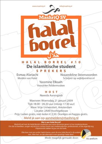 Halal Borrel #10 - De islamitische student