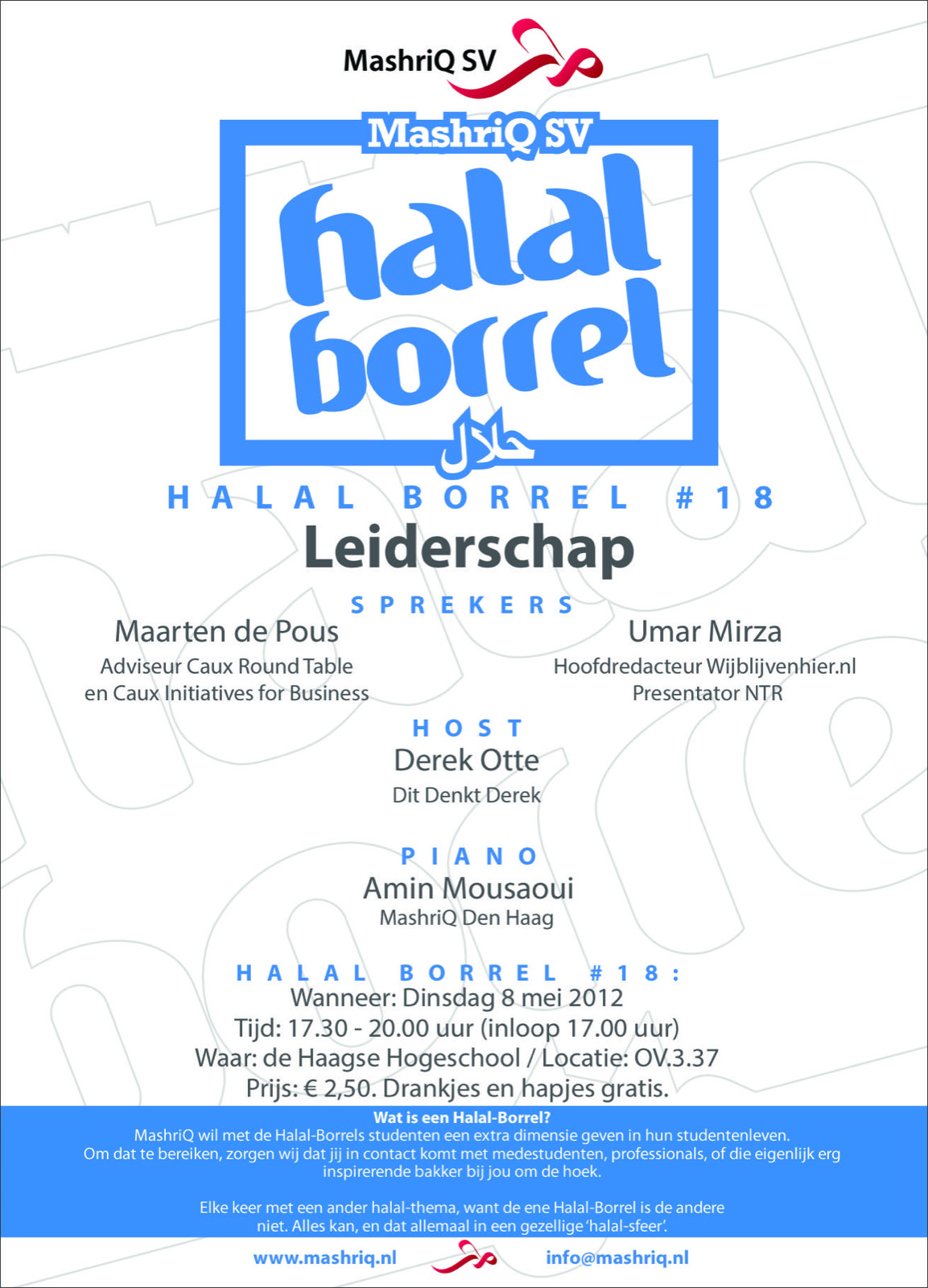 Halal Borrel #19 - Leiderschap