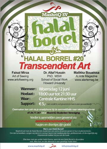Halal Borrel #20 - Transcendent Art