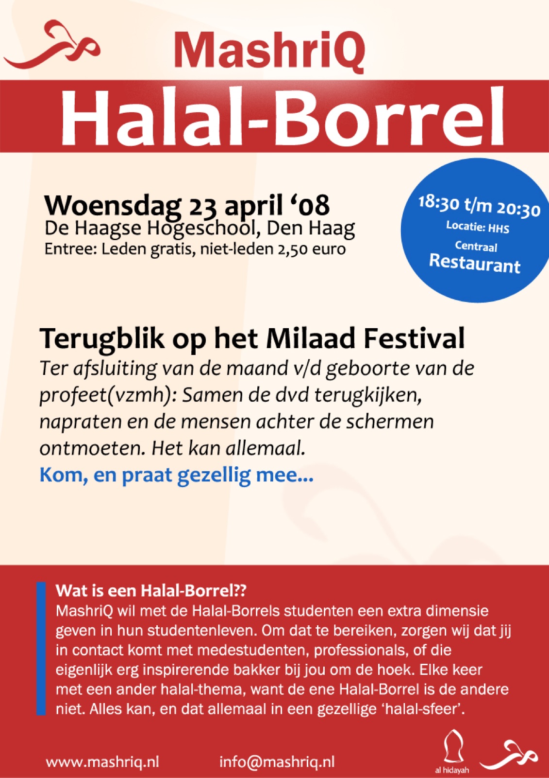 Halal Borrel #5 - Terugblik op het Milaad Festival