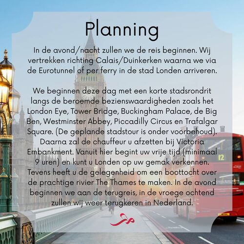 London City Dagtrip (2020) — afbeelding 2 van 2