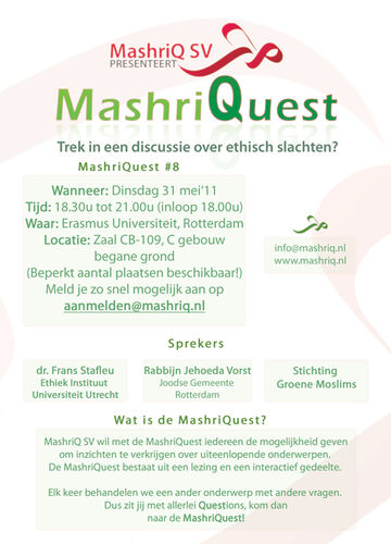 MashriQuest #8 - Ethisch slachten