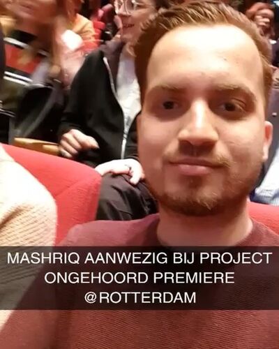 MashriQ bij de première van Project Ongehoord (2018)