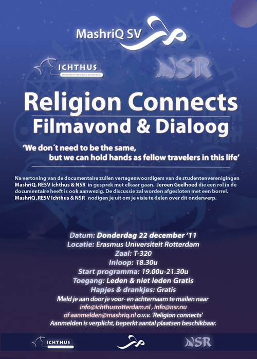 Religion connects?! - filmavond en dialoog