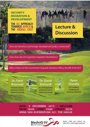 Security, Migration & Development — lezing over de EU-aanpak