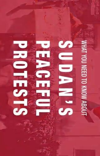 Sudan's Peaceful Protests — bewustwording (2019)
